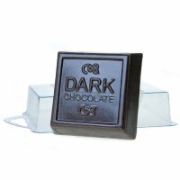  Форма для мыла "Тёмный шоколад"