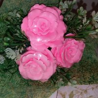 Букет мыльных роз