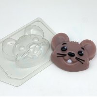 Форма для мыла "Мышь мультяшная"