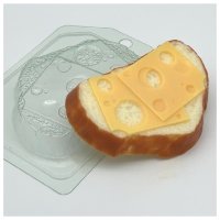 Форма для мыла "Хлеб белый с сыром"