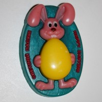 Форма для мыла "Кролик с яйцом"